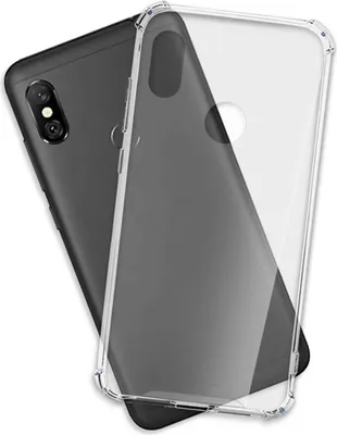 Produktbild von TPU Hülle Clear Armor Soft Case für Xiaomi Redmi Note 6 Pro (6.26'') - transparent