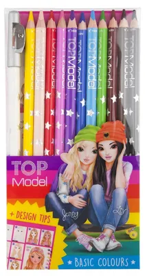Image de DEPESCHE 6694 12 DEPESCHE TOPModel Buntstifte farbsortiert