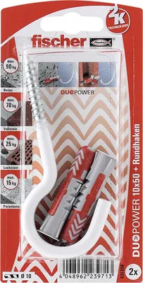 Produktbild von Dübel DUOPOWER 10x50 RH G N