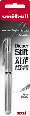 Produktbild von Faber Castell Gelroller UB SIGNO UM-153 1,0 mm silber met.
