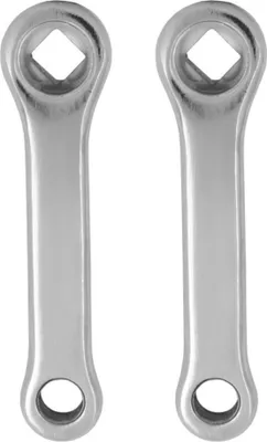 Produktbild von QU-AX 2073 20' Kurbel für Einrad, 127 mm, links + rechts, chrome (1 Paar)