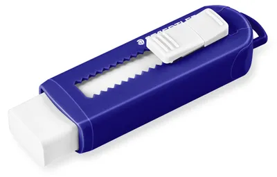 Produktbild von STAEDTLER 525 PVC-freier Radierer Einzelprodukt blau/weiß