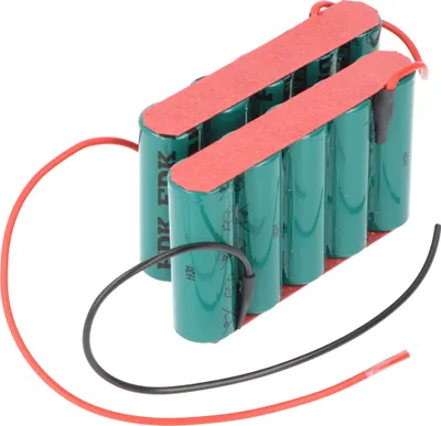 Produktbild von Kranakku NiCd 2x 6V 1400mAh ersetzt Teledirigent Loksteuerung 2464MX