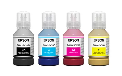 Zdjęcie produktu dla Epson SC-T3100x Yellow 140ml T49H, Żółty, Epson, SureColor SC-T3100X, SC-T3100x 240V, Indonezja, 1 szt., 160 mm