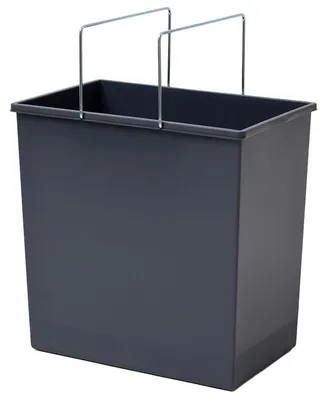 Obrázek produktu pro Vnitřní odpadkový koš Hailo 1050209 tmavě šedý 24 L 345 x 220 x 350 mm 2 madla