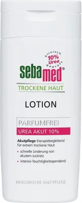 Produktbild von Sebamed Lotion Urea Akut Spezialpflege bei trockener Haut 200ml