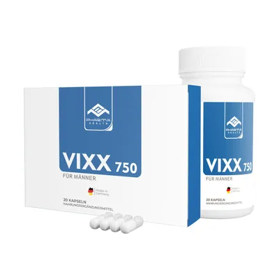 Produktbild von Vixx 750 for Men | Arginin | Zink | Maca | Rein Pflanzlich