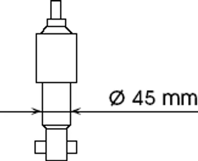 Produktbild von Kyb Stoßdämpfer Vorderachse 444102