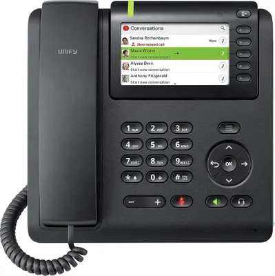 Zdjęcie produktu dla Siemens OpenScape CP600 - telefon stacjonarny, czarny
