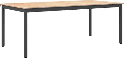 Produktbild von Esstisch Natur 200 x 100 x 75 cm Massives Kiefernholz