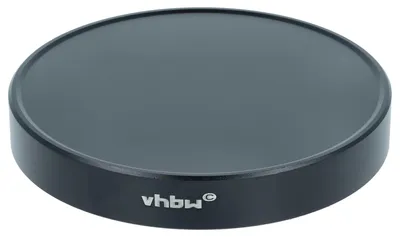 Produktbild von vhbw Objektivdeckel 80 mm kompatibel mit O.D. Matte Box Step Up Ring 80mm Kamera - Flanell / Aluminium (eloxiert) Matt-Schwarz