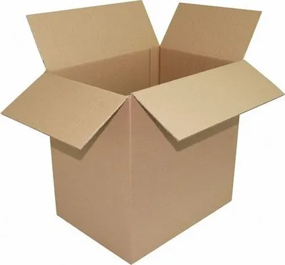 Produktbild von 2x Faltkarton  350x250x(200)-350mm mit variabler Höhe 1-wellig Dickwelle Din A4+ braun