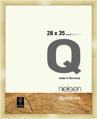 Produktbild von nielsen Holz Bilderrahmen Quadrum, 28x35 cm, Gold