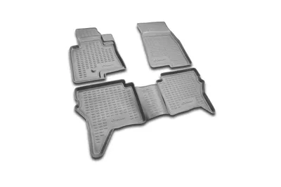 Image de ELEMENT 3D tapis de sol pour MITSUBISHI Pajero, 2006->, SUV 5 portes, 4 pcs.