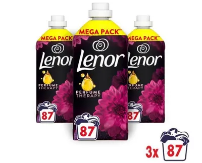 Produktbild von Lenor Lotus Flower & Diamond Figs Weichspüler 261 Waschgänge 3x1827ml