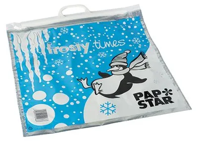 Produktbild von 75 Tiefkühltragetaschen, LDPE 12 l 47 cm x 43 cm Frosty Times