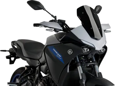Immagine prodotto di Cupolino PUIG sport nero 382x250mm omologato ABE per Yamaha