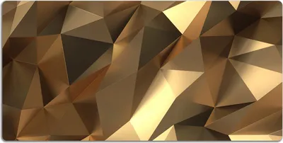 Produktbild von Schreibtischmatte Tischunterlage 100x50 cm Mauspad - Goldfolie