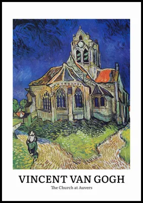 Zdjęcie produktu dla Plakat 70x100cm Design Auvers, Van Gogh Vintage do Salonu