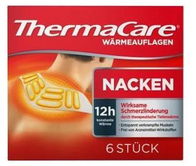 Immagine prodotto di Cuscinetti Thermacare per collo/spalla per alleviare il dolore 6 pezzi