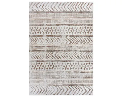 Zdjęcie produktu dla Beżowy dywan dwustronny, płaskotkany 200x290 cm