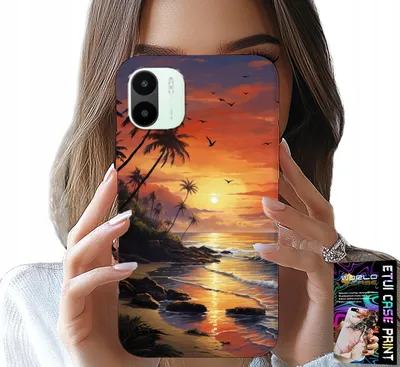 Produktbild von Tasche Für Xiaomi Redmi A1 - Strand, Urlaub, Tropische Insel Tasche