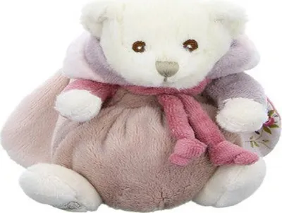 Produktbild von Barbara Bukowski Plüsch Hase Ziggy Happy Bibi Verwandlungsbär Teddybär rosa 15cm