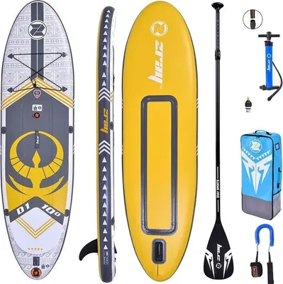 Image de ZRAY D1 SUP Board Stand Up Paddle gonflable Surfboard pagaie 300x81x15cm