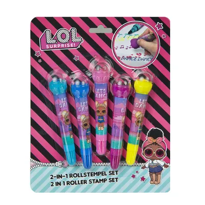 Produktbild von LOL Stempelset,5-teilig Stift mit Stempel
