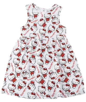 Zdjęcie produktu dla Letnia sukienka Hello Kitty, biała, 140 cm