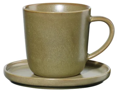 Obrázok produktu pre ASA Selection, sada štyroch espressových šálok s podšálkami, farba: miso, priemer: 6 cm