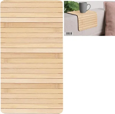 Immagine prodotto di Vilde | Tovaglietta - 44x24 cm - Arrotolabile - Bambù - Sottopiatto rettangolare