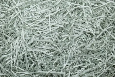 Obrázek produktu pro Dekorační výplň dárků, papír, šedá - 1 kg.
