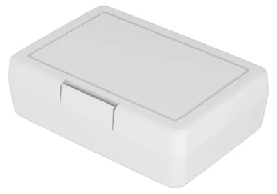 Image de Boîte à déjeuner "Lunch-Box" - Boîte à pain pour enfants en plastique sans BPA, idéale pour l'école et le travail, boîte à déjeuner durable  Germany - Blanc