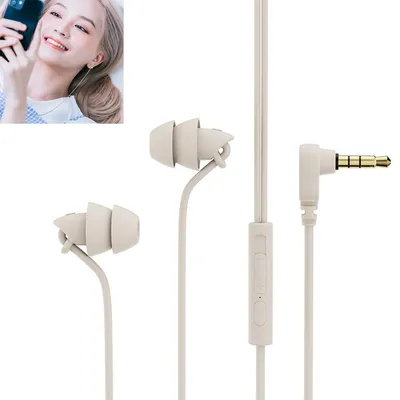 Produktbild von In-Ear-Schlafkopfhörer, geräuschisolierend & geräuschunterdrückend, kabelgebunden, Dual-Port,Kabelgebundene Ohrhörer für Seitenschlaf ohne Druck