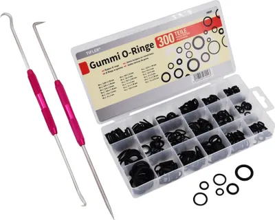 Produktbild von Tifler O-Ringe Sortiment 300-Teilig + Werkzeug im Set