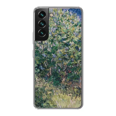 Produktbild von MuchoWow® Handyhülle Schutzhülle Hülle für Samsung Galaxy S22 Fliederbusch - Vincent van Gogh Silikon Softcase Handy Hülle - Mobiltelefonhülle