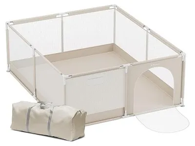 Imagen del producto de Jaulas y cercos para bebés de gran tamaño y muy cómodos - Cercos para bebés plegables
