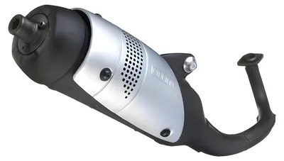 Produktbild von Auspuffanlage LeoVince TOURING Stahl schwarz matt mit ABE für Gilera Runner 50
