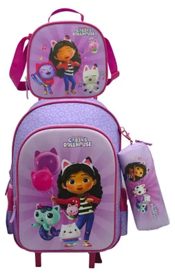 Produktbild von Gabby Schul Trolley Set 3-teilig Kinder Karaoke