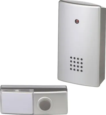 Produktbild von Heidemann Funkgong Komplett Set HX Clip chrom