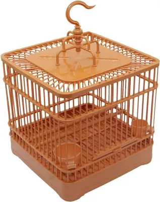Produktbild von Famanu Vogelkäfig mit guter Belüftung - 23,1 x 23,1 x 21 cm