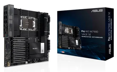 Produktbild von Asus 90Mb1C20-M0Eay0 Pro Ws W790E-Sage Se//Lga4677,W790,Pcie5.0,Bmc,Mb