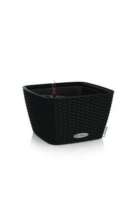 Obrázek produktu pro Lechuza Samozavlažovací květináč Bacino Cottage, průměr 27 cm, černá