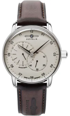 Produktbild von ZEPPELIN 8662-5 Uhr Herrenuhr Lederarmband braun