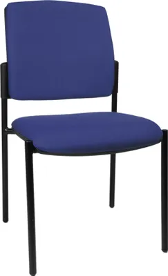 Produktbild von Besucherstuhl B to B 10 BB1000 G26 ohne Armlehnen blau