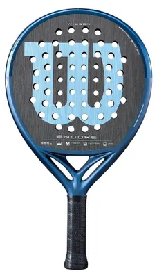 Immagine prodotto di Racchetta da padel Wilson Endure V1 - Nero / Azzurro  | Taglia: TAGLIA UNICA