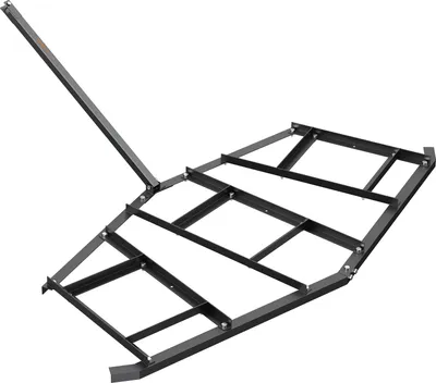 Obrázok produktu pre VEVOR vlečná brána 2200 x 2070 x 100 mm Traktorová lúčna brána Vlečná brána na lúku vyrobená z ocele Q235 s hrúbkou 4 mm Poľná brána Nastaviteľný rozsah priečok 203,2/406,4 mm Vlečná brána na trávu ATV, UTV, záhradné traktory