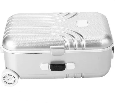 Image de Petite valise de voyage en plastique – Robuste et sûre – Idéale pour un usage quotidien – Petite valise à roulettes