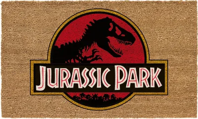Produktbild von Jurassic Park Fußmatte Logo 60 x 40 cm